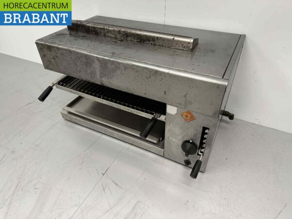 RVS Diamond grill salamander GAS 75 cm Horeca - Afbeelding 3