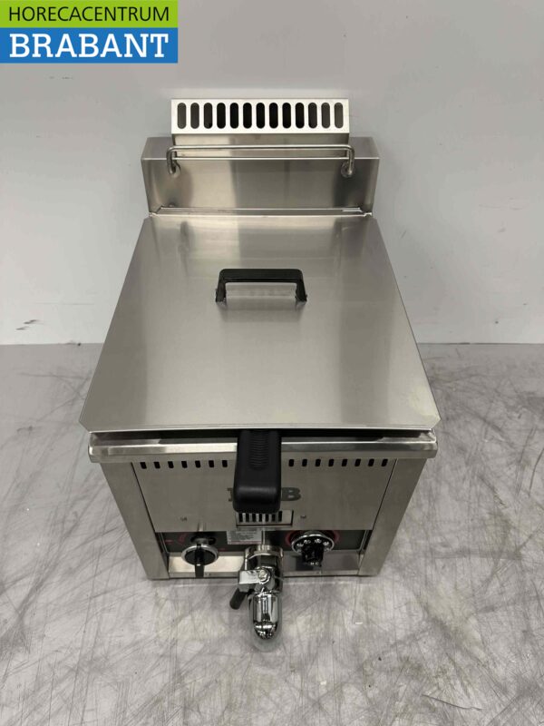 RVS Friteuse Frituur 21 liter Gas Horeca - Afbeelding 2