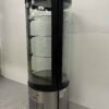 RVS Ronde koelvitrine Gebaksvitrine 400 liter 230V Horeca - Afbeelding 2