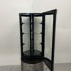 RVS Ronde koelvitrine Gebaksvitrine 400 liter 230V Horeca - Afbeelding 4
