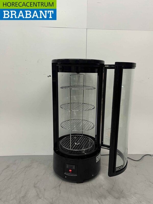 Ronde koelvitrine Gebaksvitrine 72 liter 230V Horeca - Afbeelding 4