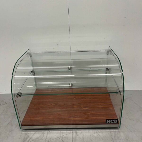 Glazen opzet vitrine 45 liter 55,4 cm Horeca