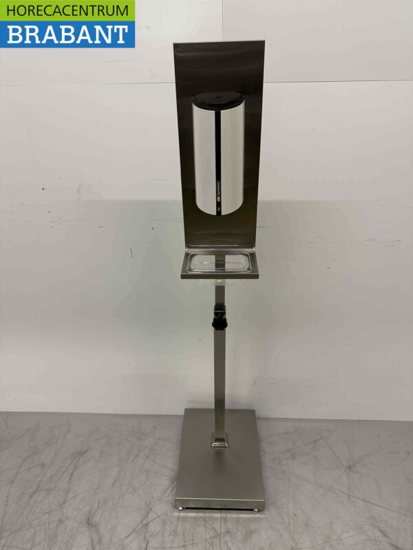 RVS Zeeppomp Desinfectiezuil met contactloze Dispenser Sensor 850 ml Horeca Winkel