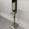 RVS Zeeppomp Desinfectiezuil met contactloze Dispenser Sensor 850 ml Horeca Winkel - Afbeelding 2