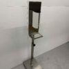 RVS Zeeppomp Desinfectiezuil met contactloze Dispenser Sensor 850 ml Horeca Winkel - Afbeelding 3