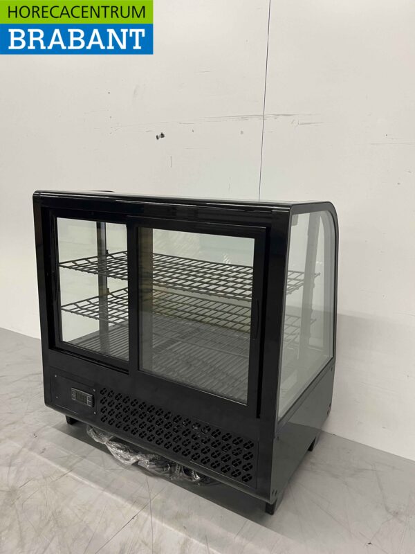 Koelvitrine Gebaksvitrine 100 liter 230V Horeca - Afbeelding 5
