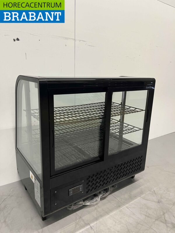 Koelvitrine Gebaksvitrine 100 liter 230V Horeca - Afbeelding 6