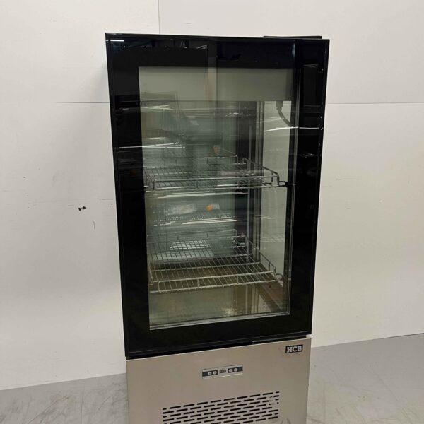 RVS koelvitrine Gebaksvitrine 270 liter 230V Horeca