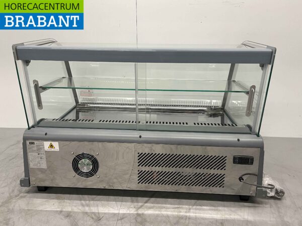 Opzet koelvitrine Gekoelde vitrine 185 liter 230V Horeca - Afbeelding 4