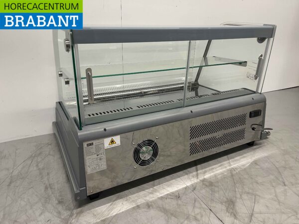 Opzet koelvitrine Gekoelde vitrine 185 liter 230V Horeca - Afbeelding 6