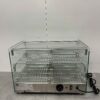 RVS Warmhoudvitrine 50 liter 55,4 cm 230V Horeca - Afbeelding 5