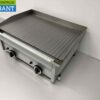 RVS Saro Bakplaat Fry Top 600 GR Aardgas Propaan GAS Horeca - Afbeelding 3