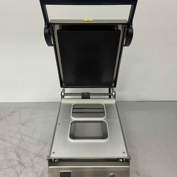 Traysealer Topsealmachine Sealmachine met dubbele mal 187 x 137 mm 230V Horeca