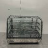 RVS Luxe warmhoudvitrine 160 liter 86 cm 230V Horeca