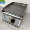 RVS Saro Bakplaat Grillplaat Fry Top 400 GR 230V Horeca - Afbeelding 3