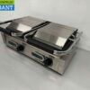 RVS Saro Dubbele Worstgrill Contactgrill Grill Curryworst 230V Horeca - Afbeelding 2