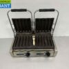 RVS Saro Dubbele Worstgrill Contactgrill Grill Curryworst 230V Horeca - Afbeelding 4