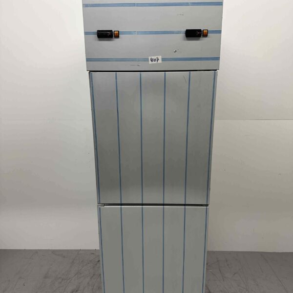RVS Koel-vriescombinatie koelvriescombinatie 2 x 280 ltr 230V