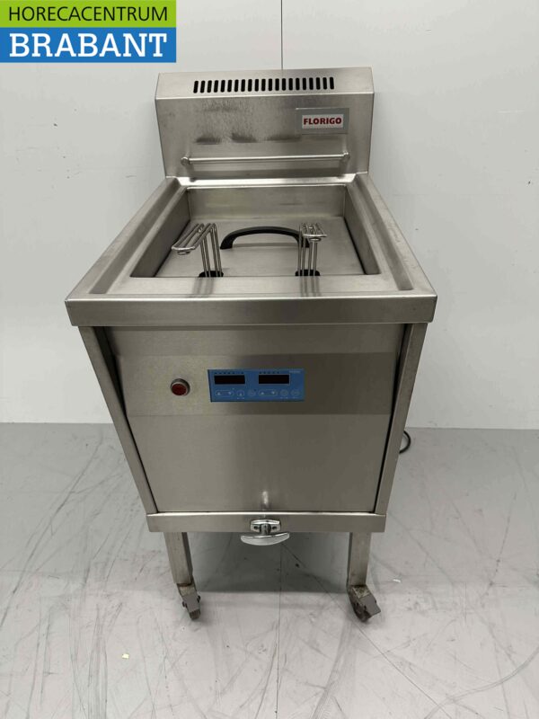 RVS Florigo HR Hoog rendement Friteuse Frituur 20 liter 25 kW GAS Horeca
