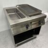 RVS Diamond bakplaat met bain marie Gas / 230V Horeca - Afbeelding 4