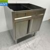 RVS Silko onderstel steamer oven 80 cm Horeca - Afbeelding 3