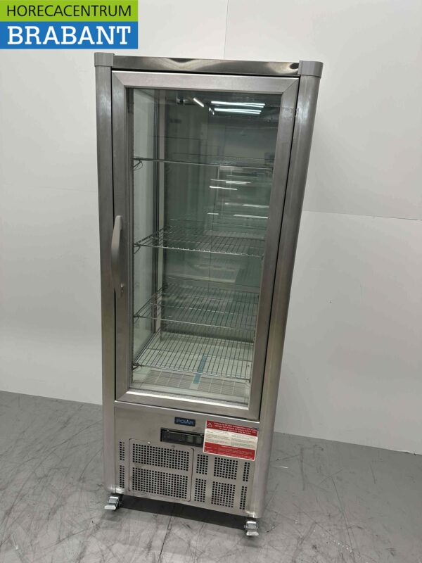 Polar GD881 Verrijdbare Gebaksvitrine Koelvitrine 400 liter 230V Horeca