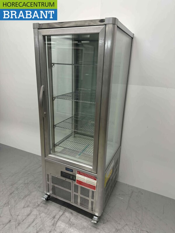Polar GD881 Verrijdbare Gebaksvitrine Koelvitrine 400 liter 230V Horeca - Afbeelding 2