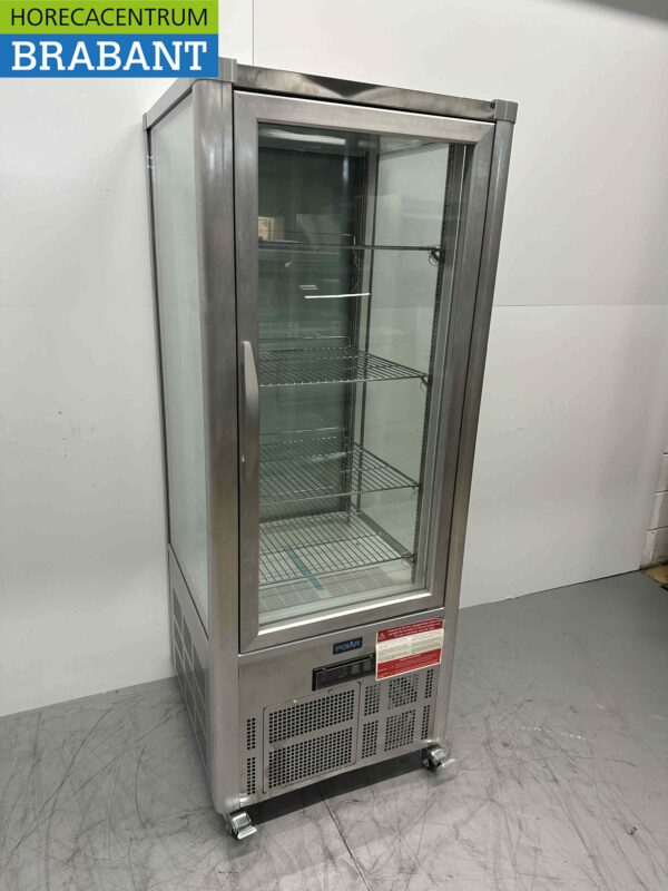 Polar GD881 Verrijdbare Gebaksvitrine Koelvitrine 400 liter 230V Horeca - Afbeelding 3