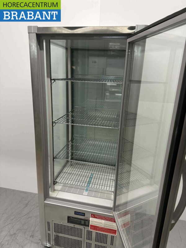 Polar GD881 Verrijdbare Gebaksvitrine Koelvitrine 400 liter 230V Horeca - Afbeelding 4