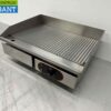 RVS Grillplaat Bakplaat Geribbeld 55 cm 230V Horeca - Afbeelding 3