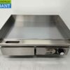 RVS Grillplaat Bakplaat Chroom plaat 55 cm 230V Horeca