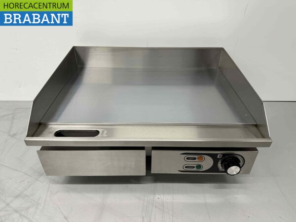 RVS Grillplaat Bakplaat Chroom plaat 55 cm 230V Horeca