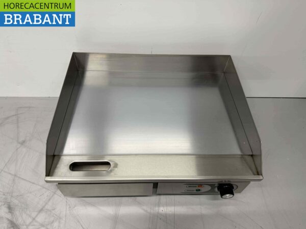 RVS Grillplaat Bakplaat Chroom plaat 55 cm 230V Horeca - Afbeelding 2