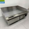 RVS Grillplaat Bakplaat Chroom plaat 55 cm 230V Horeca - Afbeelding 3