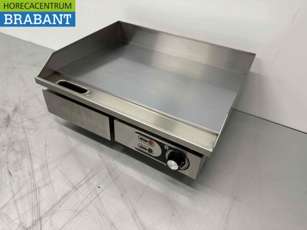 RVS Grillplaat Bakplaat Chroom plaat 55 cm 230V Horeca - Afbeelding 4
