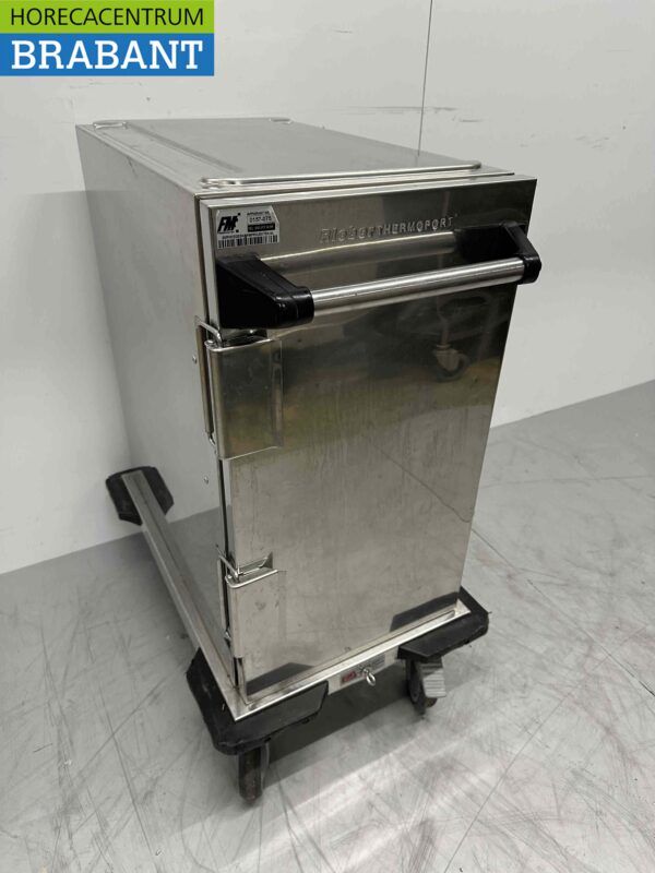 RVS Rieber Thermoport 2000 Geisoleerde Regaalwagen 10 x 1/1 GN Horeca - Afbeelding 2