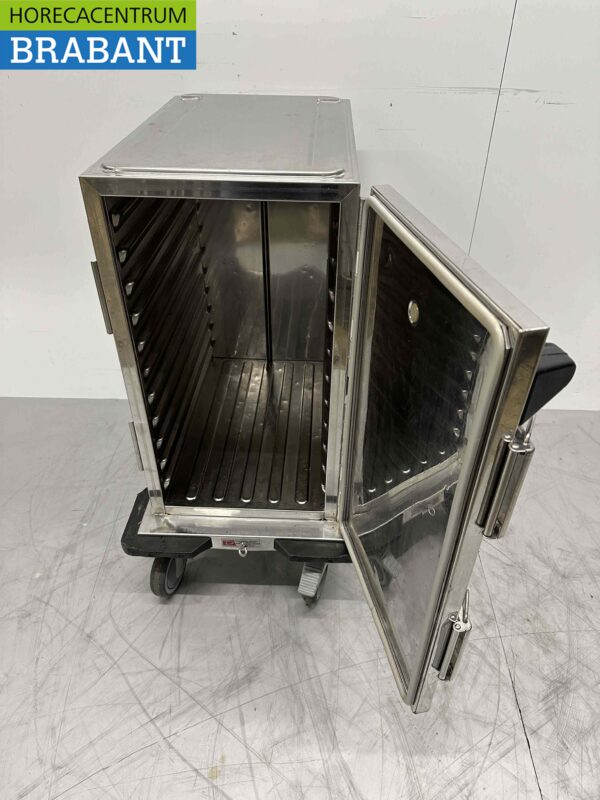 RVS Rieber Thermoport 2000 Geisoleerde Regaalwagen 10 x 1/1 GN Horeca - Afbeelding 4