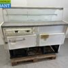 Trimco Koelvitrine Snackvitrine Gekoelde vitrine 146 cm 230V Cafetaria Friettent Horeca - Afbeelding 4