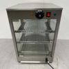 RVS HCB Warmhoudvitrine Warmtevitrine 35 cm 230V Horeca - Afbeelding 4
