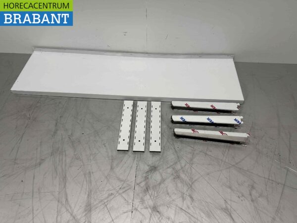RVS Wandschap schap 150 x 40 cm Horeca