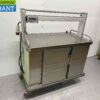 RVS Burlodge Cateringwagen verwarmd en gekoeld 8 x 1/1 GN 400V Horeca - Afbeelding 2