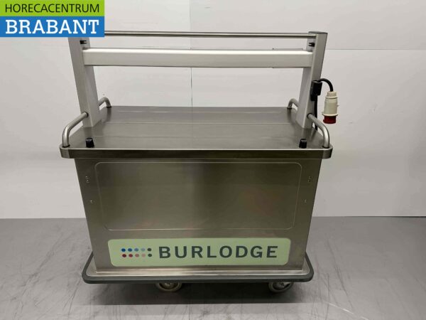 RVS Burlodge Cateringwagen verwarmd en gekoeld 8 x 1/1 GN 400V Horeca - Afbeelding 6