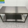 RVS Werktafel Tafel Premium-line 150 x 70 x 85 cm Horeca - Afbeelding 2