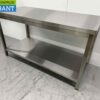 RVS Werktafel Tafel Premium-line 150 x 70 x 85 cm Horeca - Afbeelding 4