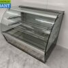 RVS Warmhoudvitrine Warmtevitrine 160 liter 230V Horeca - Afbeelding 2