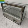 RVS Warmhoudvitrine Warmtevitrine 160 liter 230V Horeca - Afbeelding 5