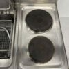 RVS Lotus baklijn 2 pits fornuis en friteuse 90 cm 230V Horeca - Afbeelding 6