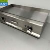 RVS Bakplaat Grillplaat Gladde bakplaat 100 cm 400V Horeca - Afbeelding 4