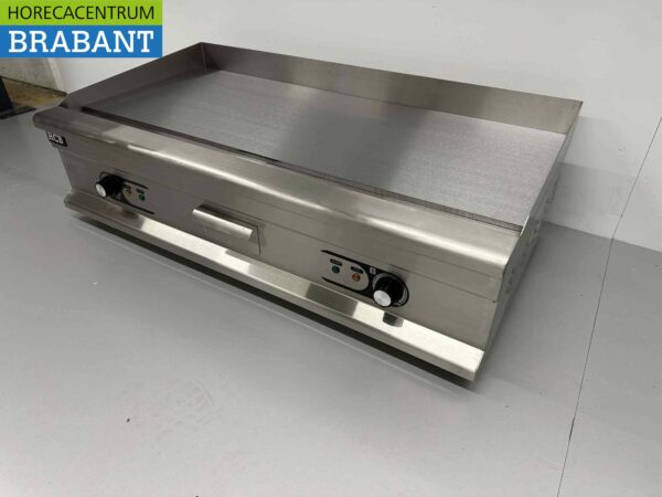 RVS Bakplaat Grillplaat Gladde bakplaat 100 cm 400V Horeca - Afbeelding 4