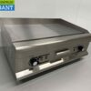 RVS Grillplaat Bakplaat 1/2 Geribbelde bakplaat 75 cm 400V Horeca - Afbeelding 3